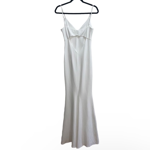 NEW NWT Katie May Bambi Open Back Gown In Ivory - Picture 7 of 11